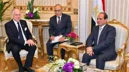 السيسي يستقبل رئيس الكونجرس اليهود...