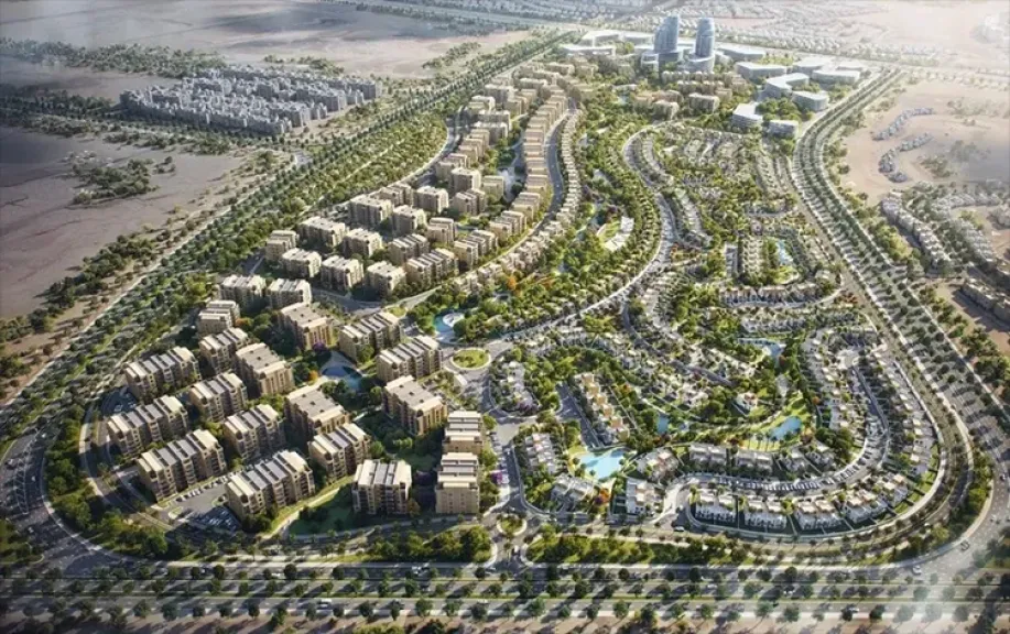 تصميم كمبوند هايد بارك سنترال التجمع السادس