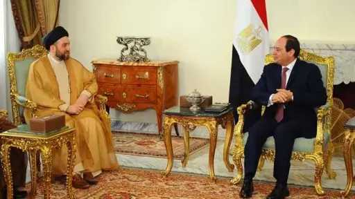 الرئيس السيسي يستقبل ”عمار الحكيم”...