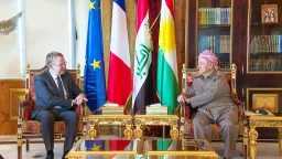 بارزاني: ندعم بقوة عملية السلام...