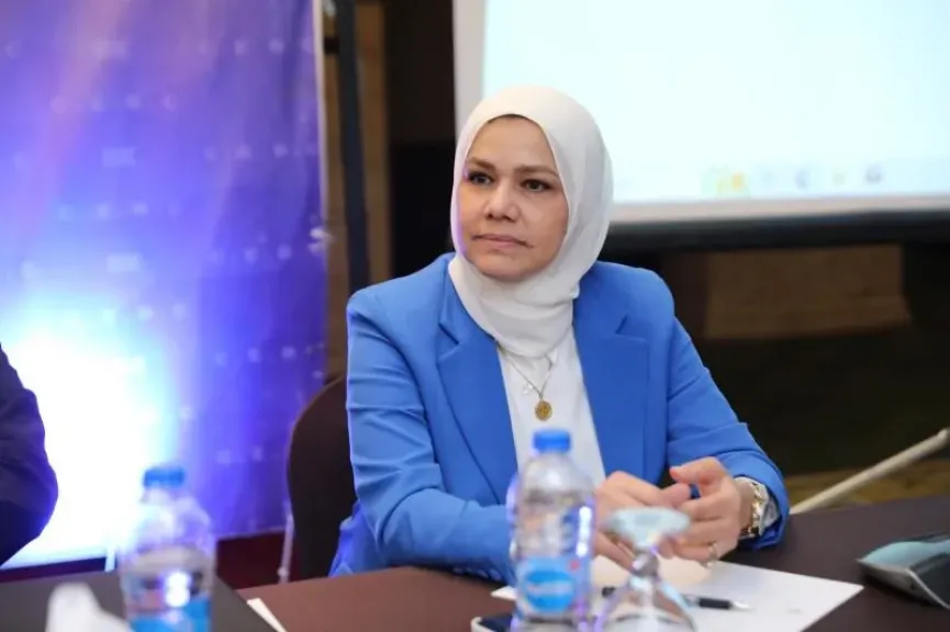 رشا عبدالعال رئيس مصلحة الضرائب المصرية