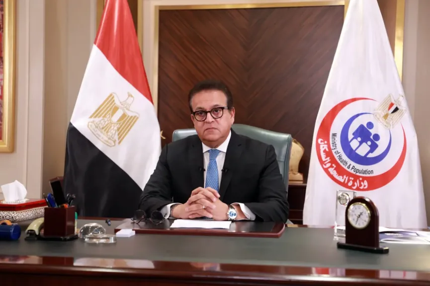 الدكتور خالد عبدالغفار وزير الصحة والسكان