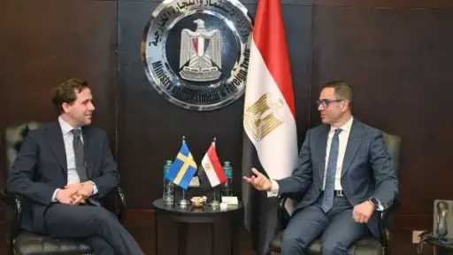 مصر والسويد تبحثان تعزيز التعاون...