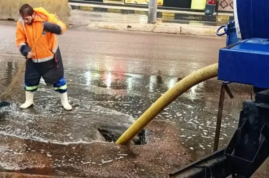 الأمطار في الإسكندرية