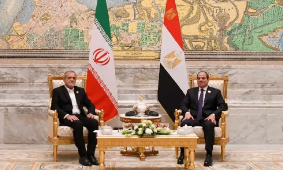 السيسي وبزشكيان