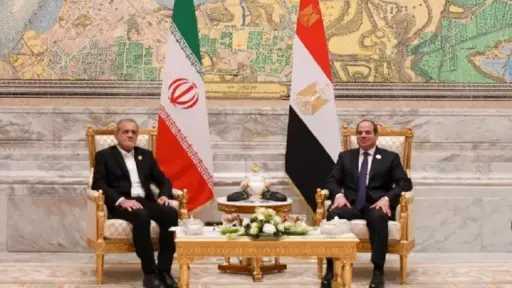 السيسي وبزشكيان يتباحثان حول الأوضاع...