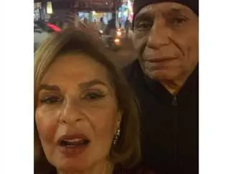 عادل إمام مع يسرا