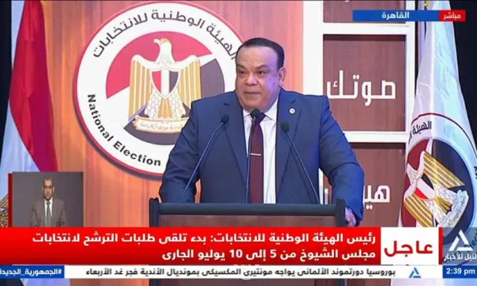 المستشار حازم بدوي رئيس الهيئة الوطنية للانتخابات