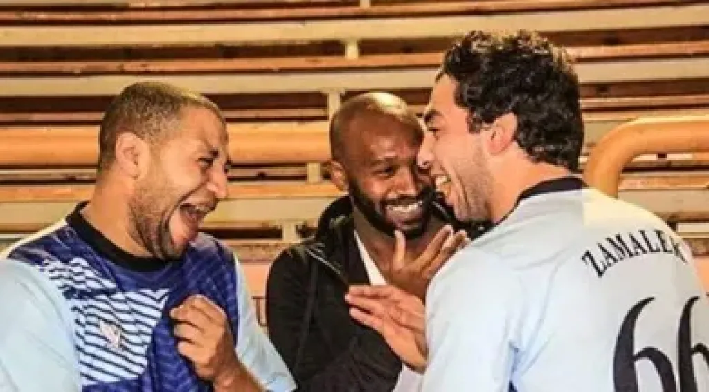 شيكابالا وأحمد الأحمر