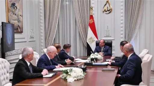 الرئيس السيسي يلتقي المدير العام...