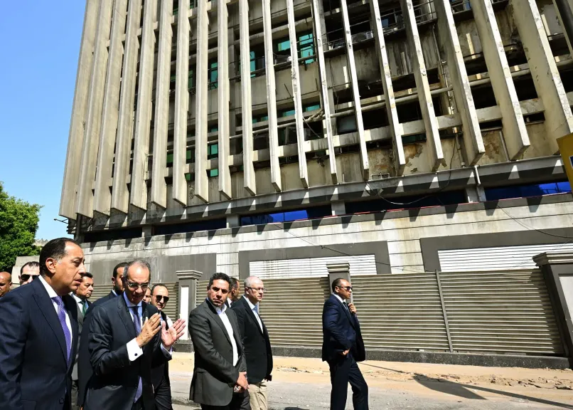 رئيس الوزراء يتفقد سنترال رمسيس