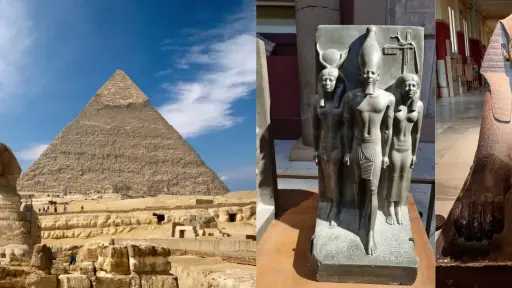 أهرامات الجيزة والمتحف المصري الكبير...
