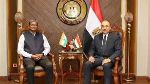 مصر والهند تبحثان توسيع الشراكة...