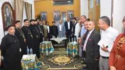 قيادات ”الجبهة الوطنية” تزور كنائس...