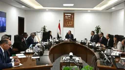 «مدبولي» يجتمع مع الرئيس التنفيذي...