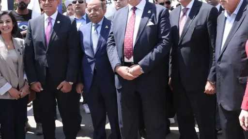 قيادات ”الجبهة الوطنية” يتفقدون لجان...