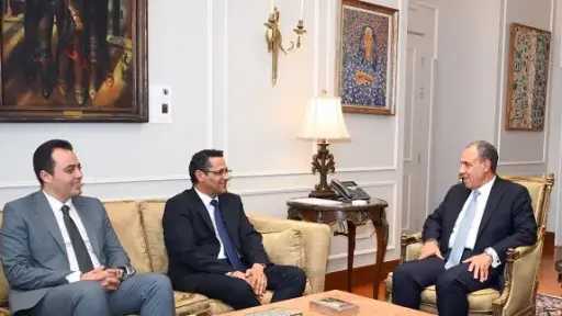 وزير الخارجية يلتقي نقيب الصحفيين...