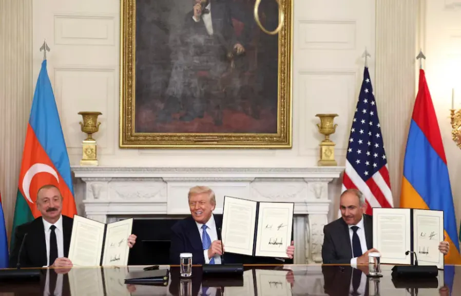 اتفاق السلام بين أذربيجان وأرمينيا برعاية ترامب
