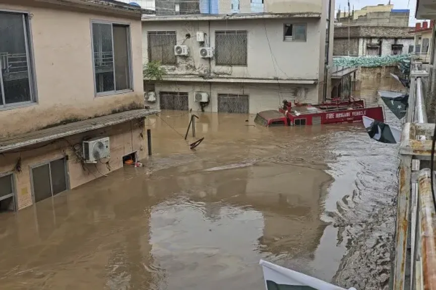 الفيضانات في باكستان