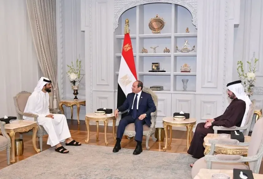 جانب من الزيارة