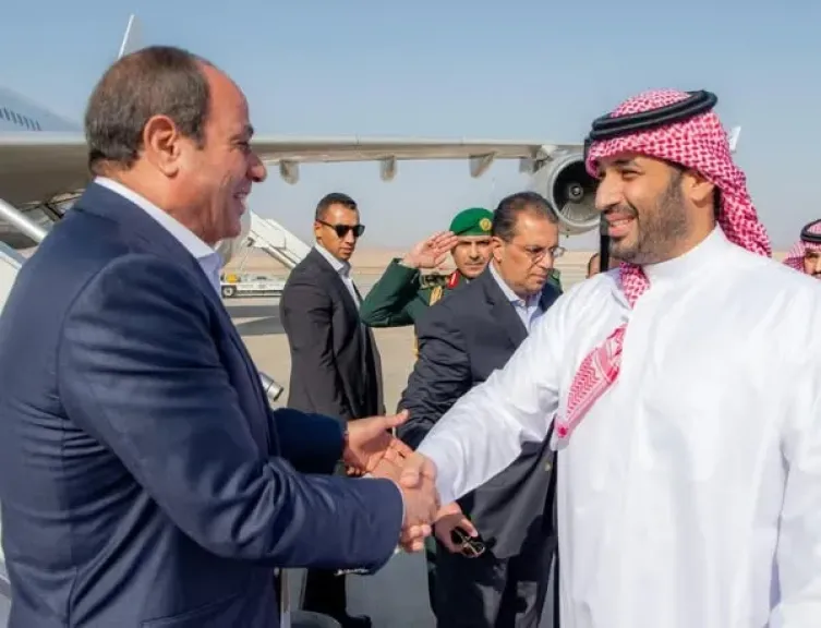 الرئيس السيسي وولي العهد السعودي