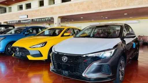 السيارات الصينية تكتسح السوق المصري.....