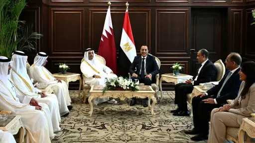 مباحثات مصرية – قطرية لتعزيز...