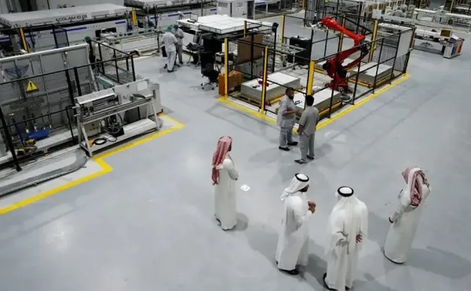 الإنتاج الصناعي في السعودية