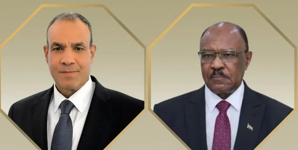 وزير الخارجية ونظيره السوداني