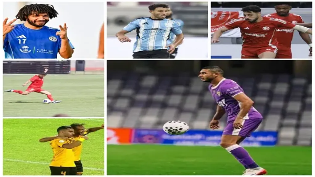 اللاعبون المصريون في الدوريات الخليجية