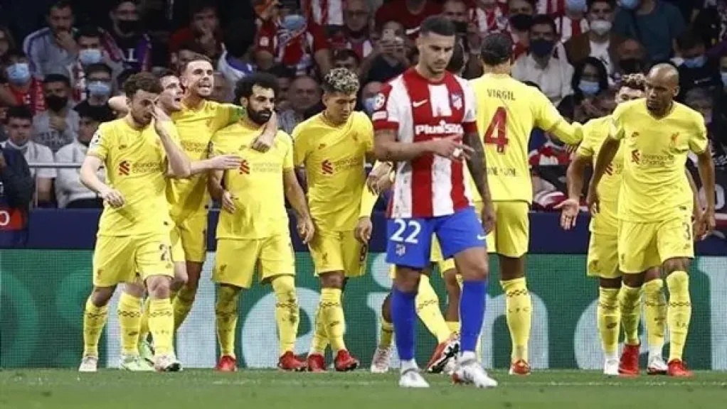 محمد صلاح أمام أتلتيكو مدريد