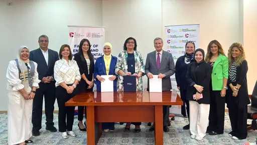 ”روبوجاردن مصر”وكلية هندسة الطاقة بالجامعة...