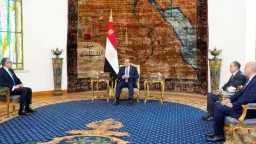 الرئيس السيسي يستقبل الدكتور خالد...