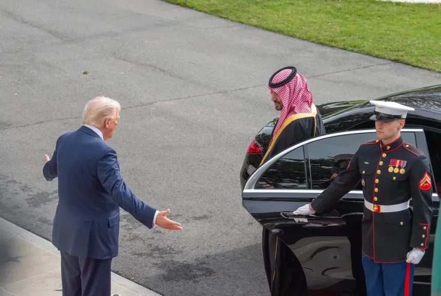 ترامب وبن سلمان