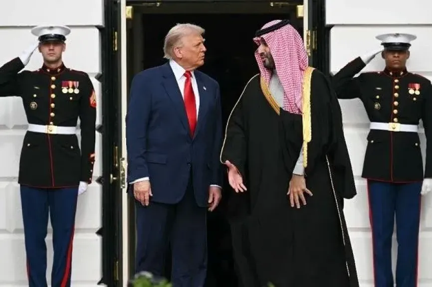ولي العهد السعودي ورئيس أمريكا
