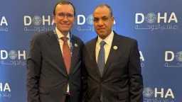 وزير الخارجية يلتقي بنظرائه من...