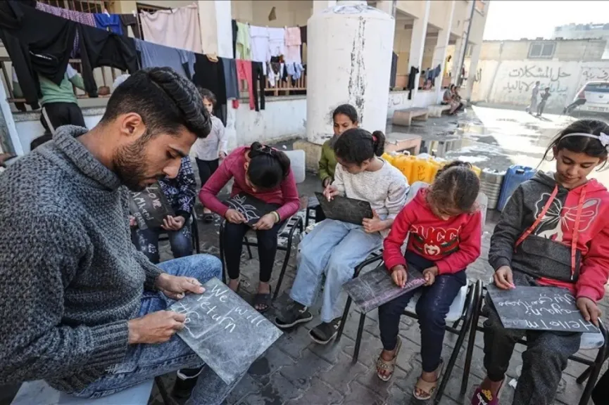 أزمة تعليمية في غزة