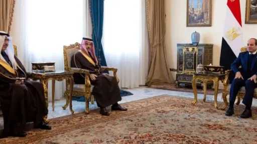 تنسيق سعودي- مصري لحل أزمات...